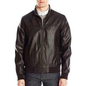 Tommy Hilfiger Smooth Lamb Faux Leather 